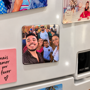 Ímã de Geladeira Personalizado com Foto 5x5