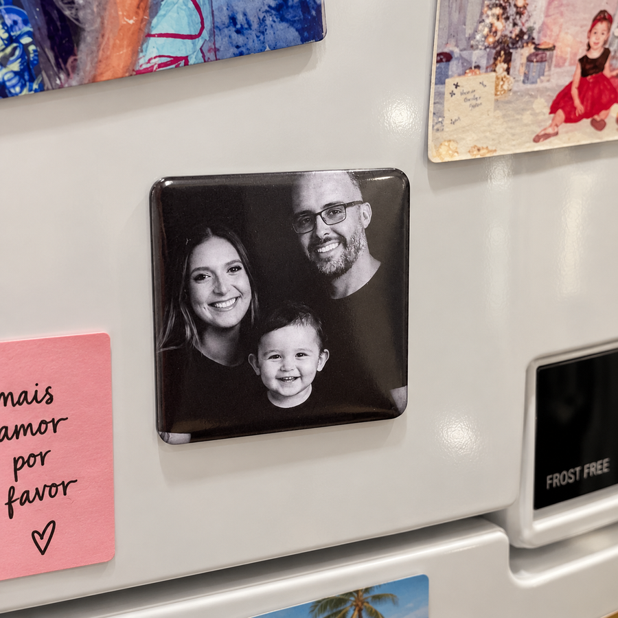 Ímã de Geladeira Personalizado com Foto 5x5
